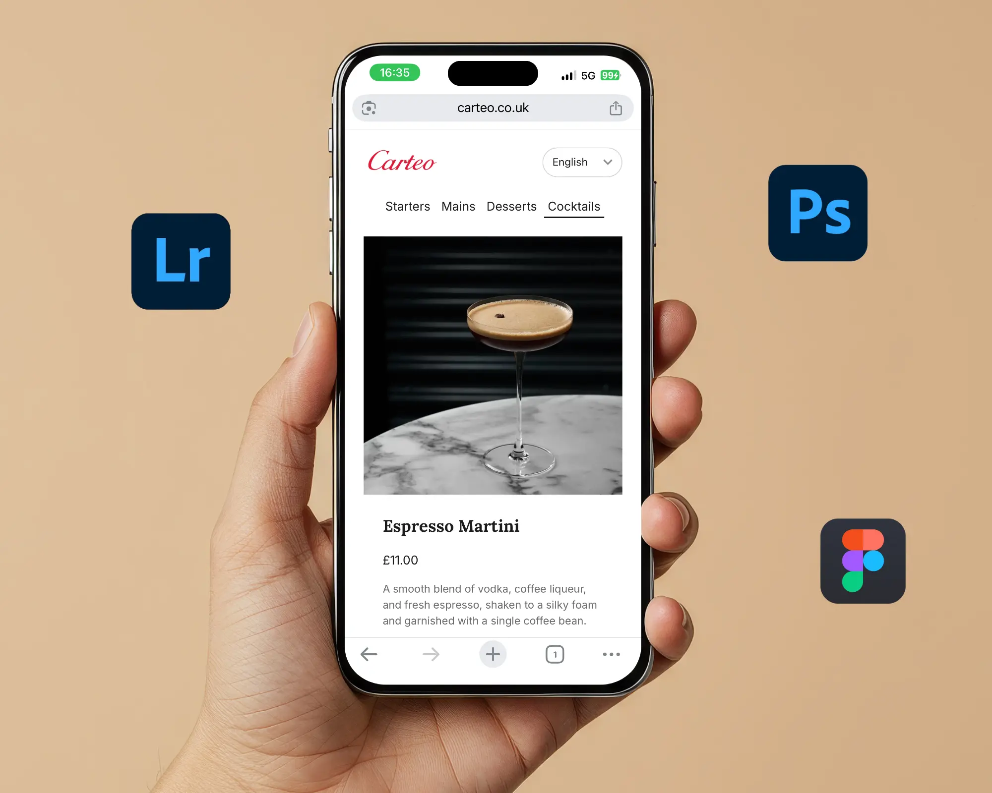 Menu Design Image